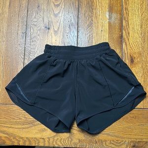 Lululemon hotty hot 4” lined shorts.
